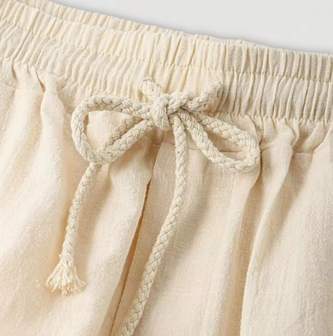 Shorts in linen mix