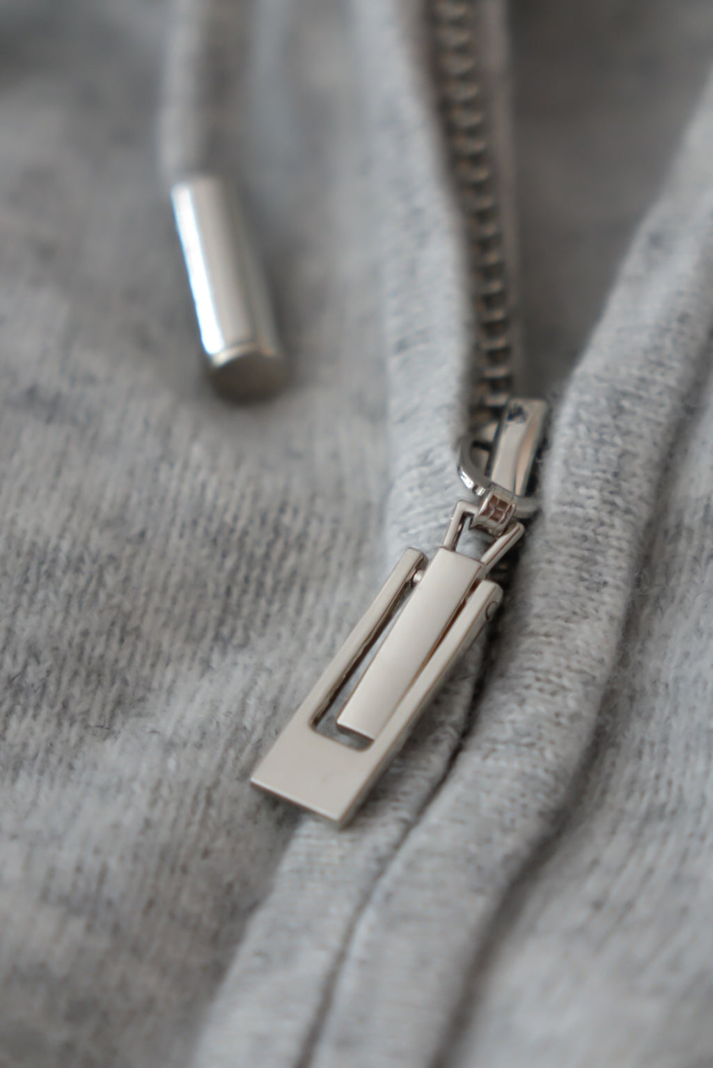 Merino Wool Zip Hoodie