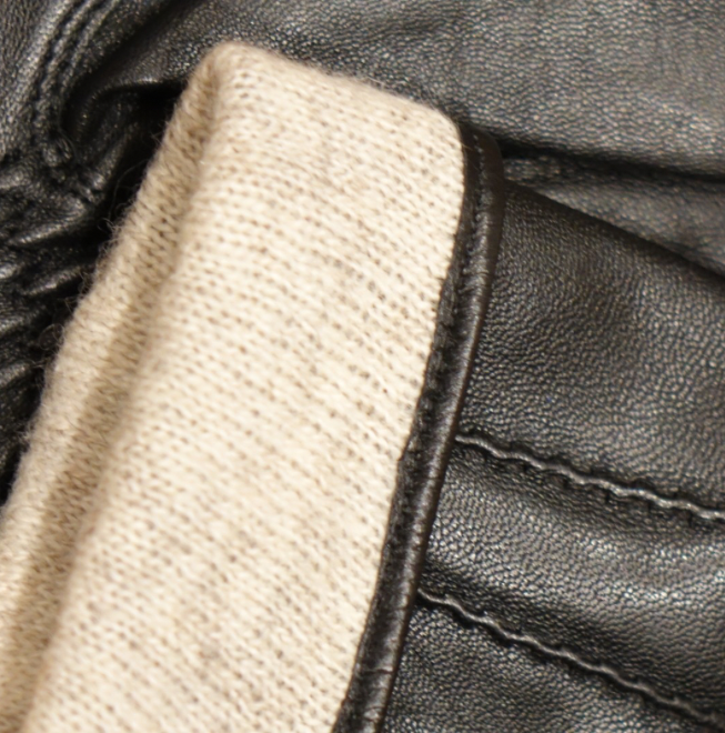 Leather gloves