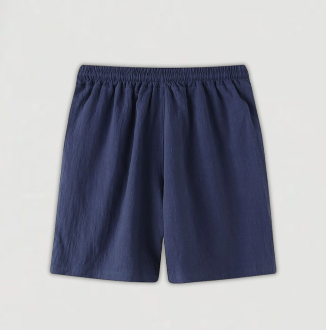 Shorts in linen mix