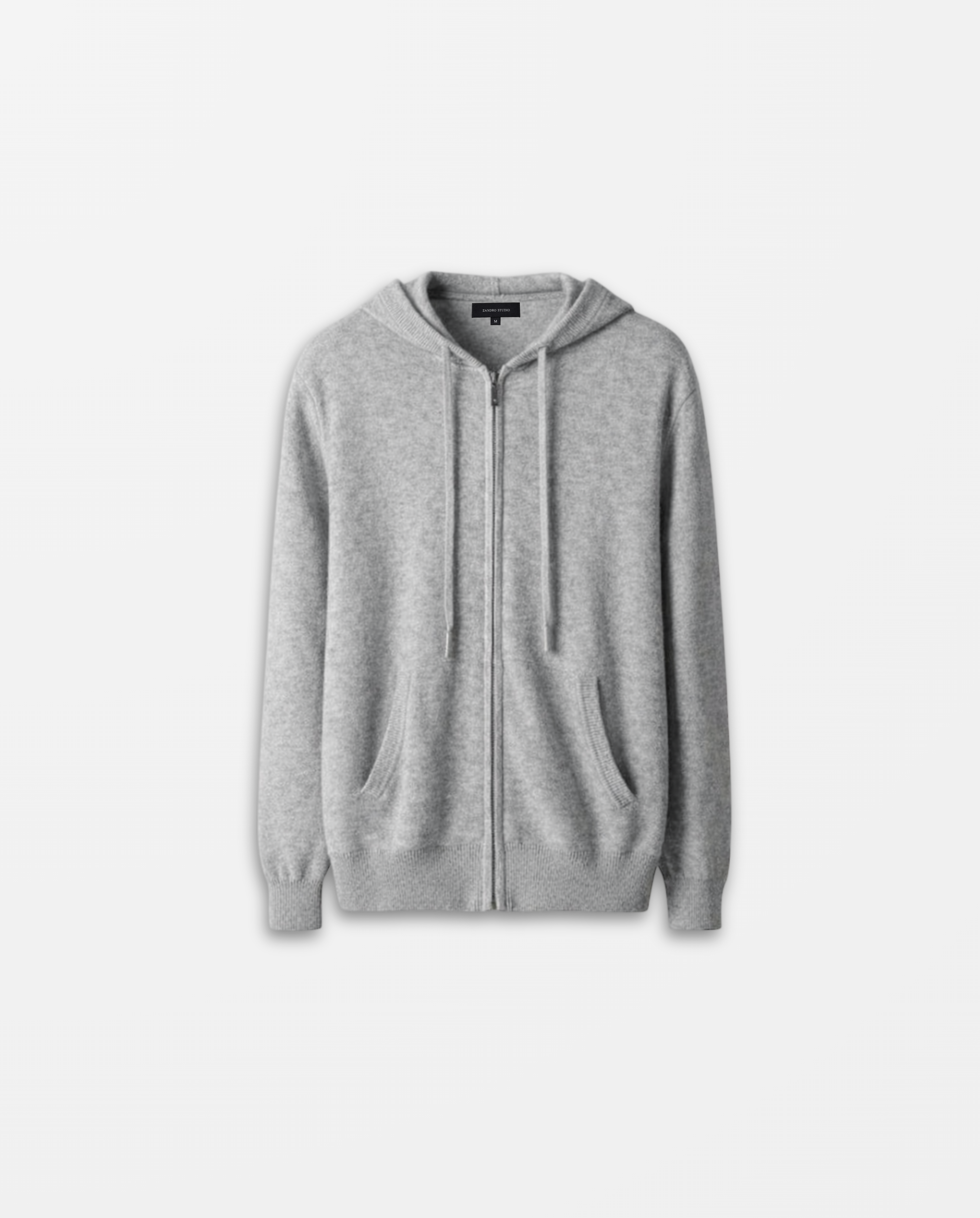 Merino Wool Zip Hoodie
