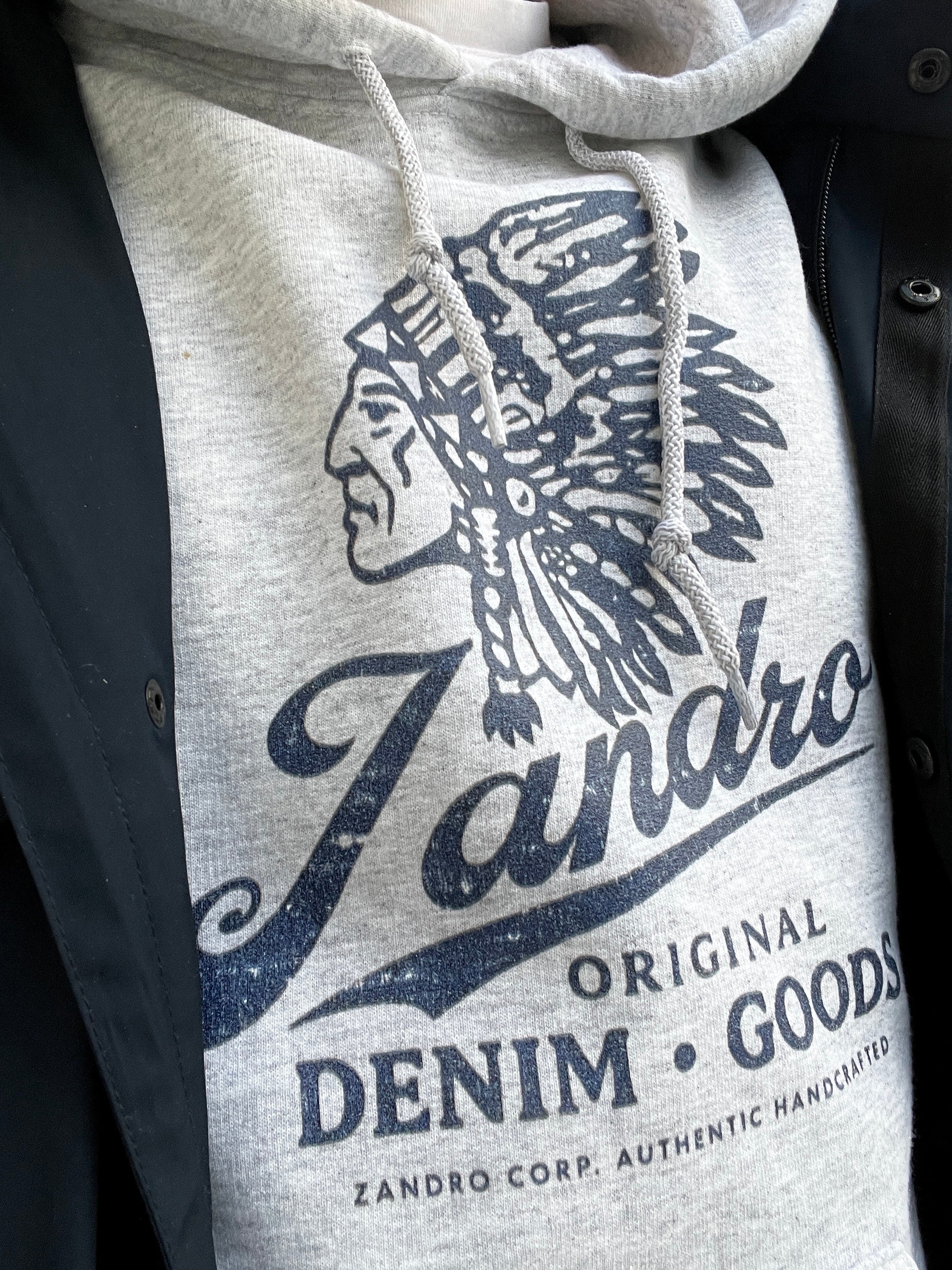 Demin hoodie