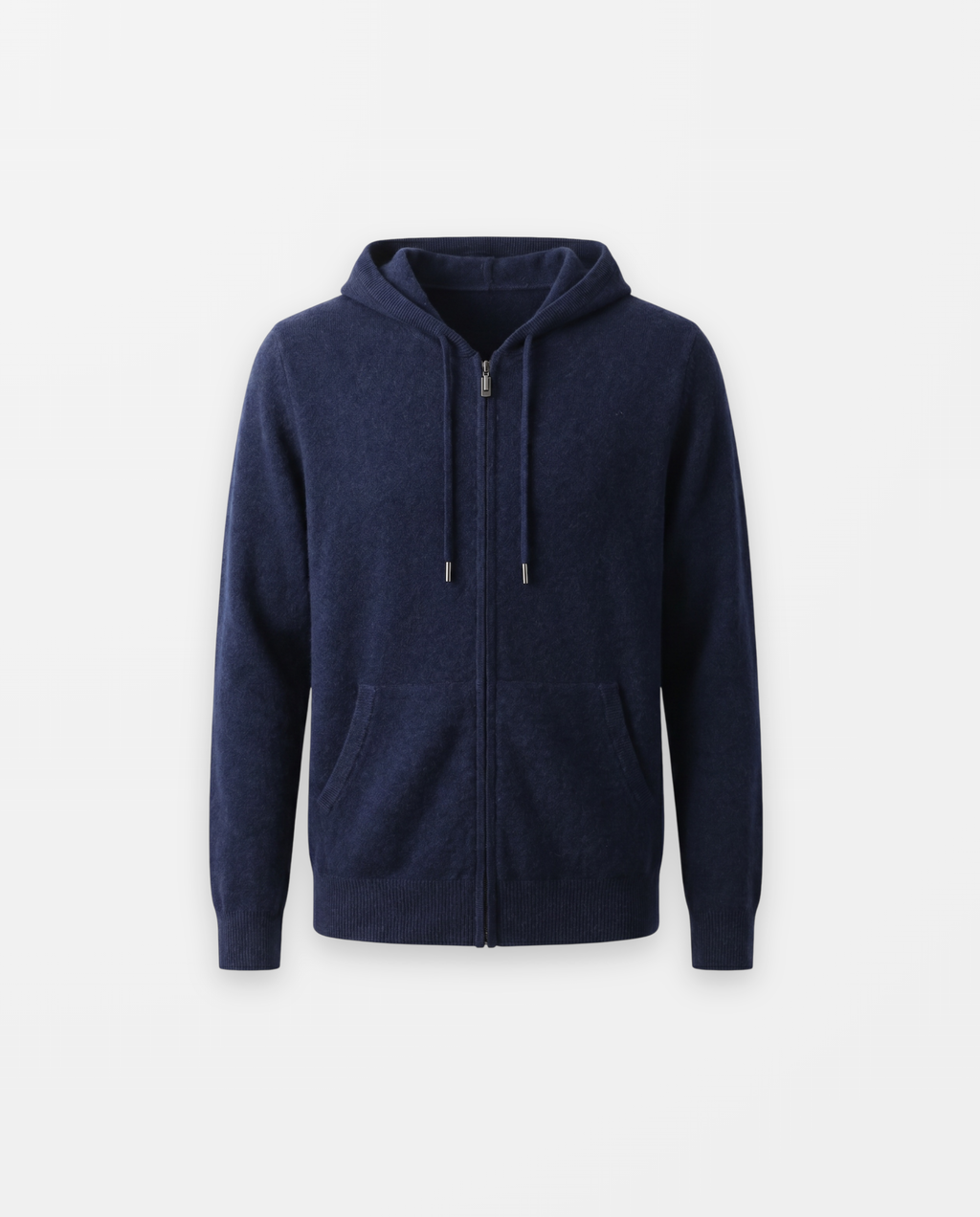 Merino Wool Zip Hoodie