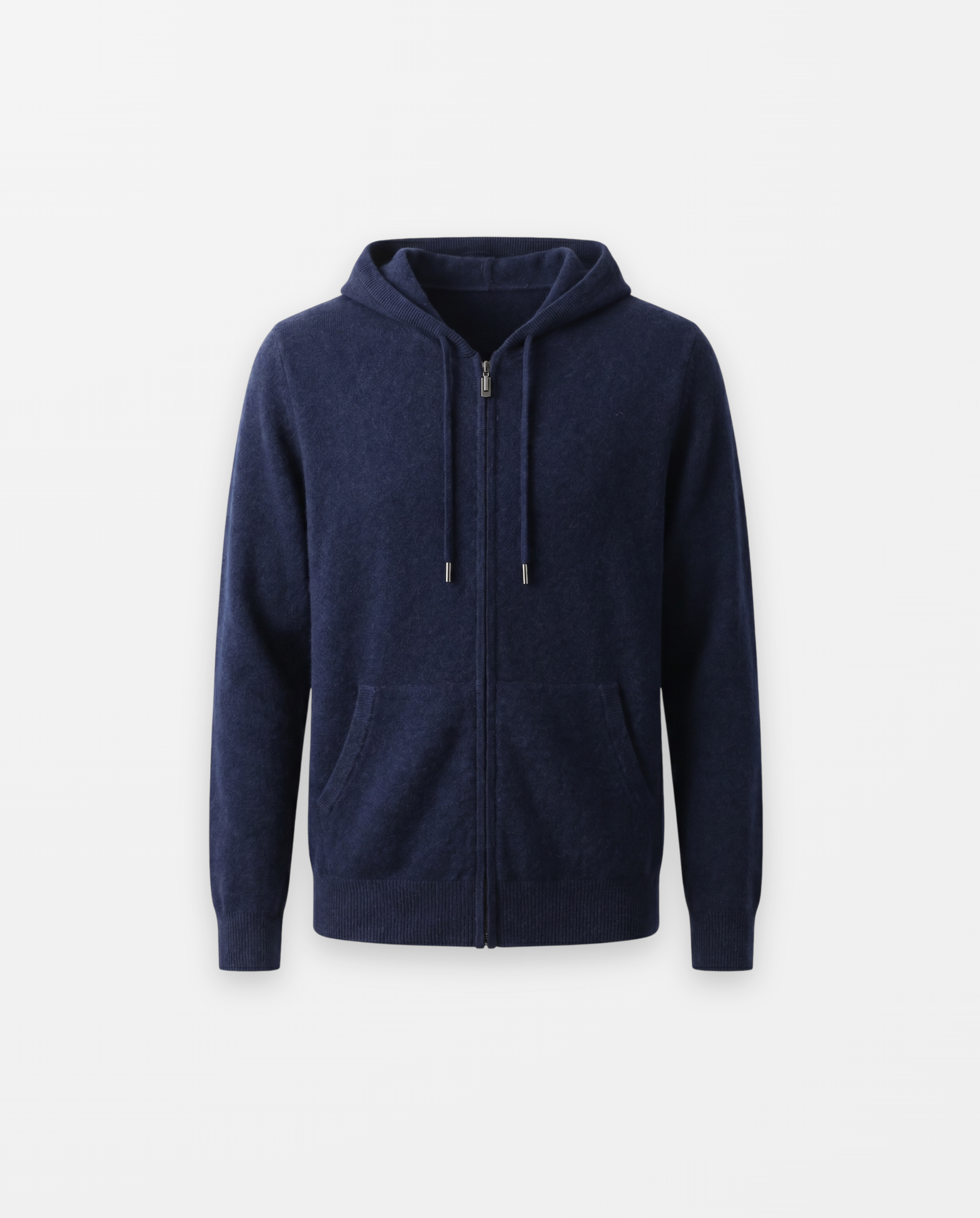 Merino Wool Zip Hoodie