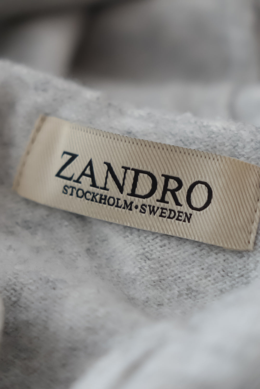 Merino Wool Zip Hoodie