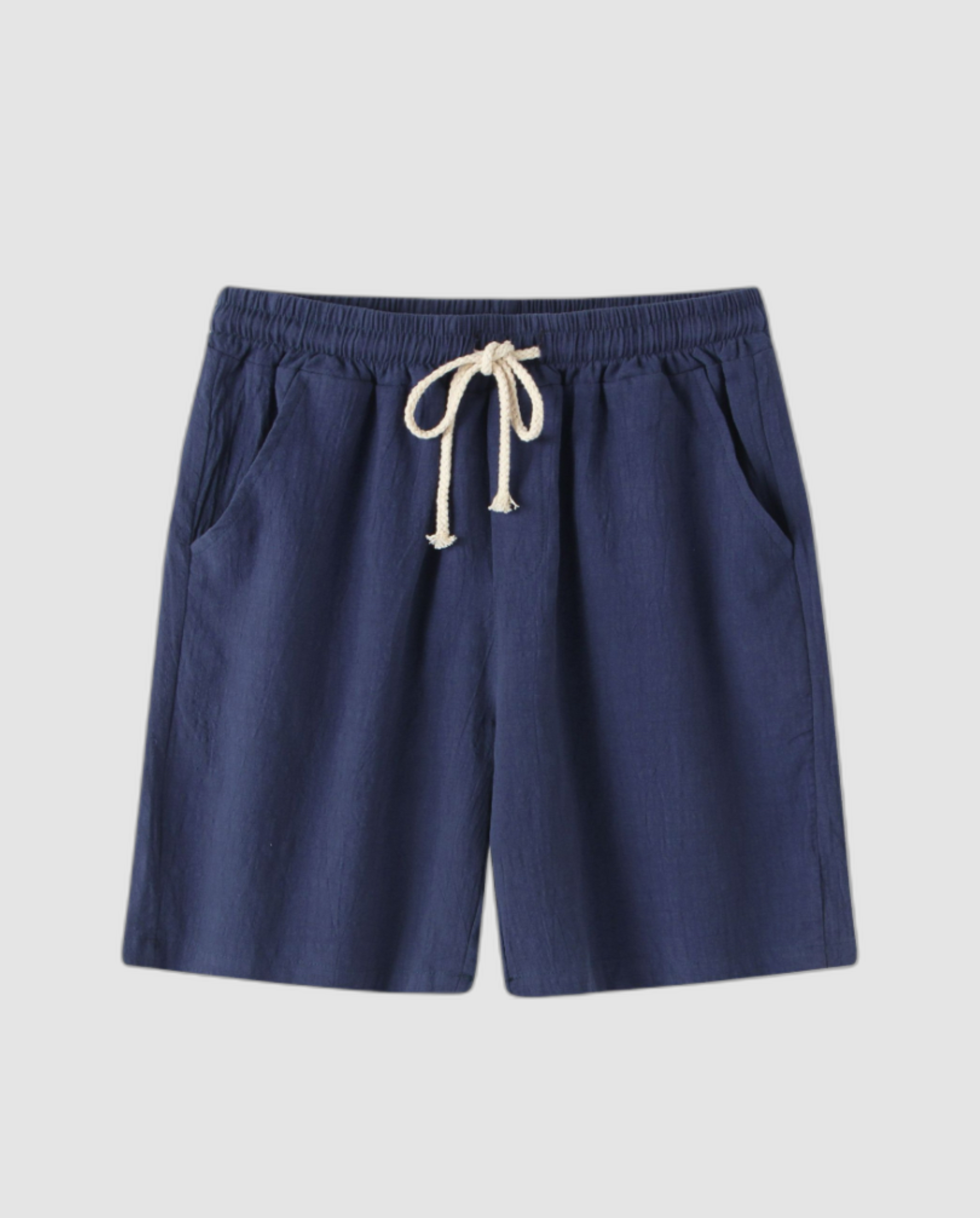 Shorts in linen mix